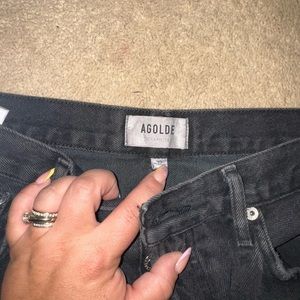 Agolde jeans 90’s baggie black size 32